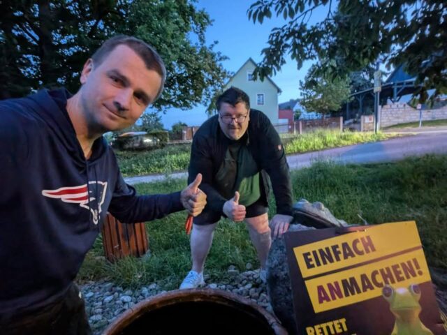 Nach dem Erfolg unserer Initiative wird wieder fleißig eingesammelt…