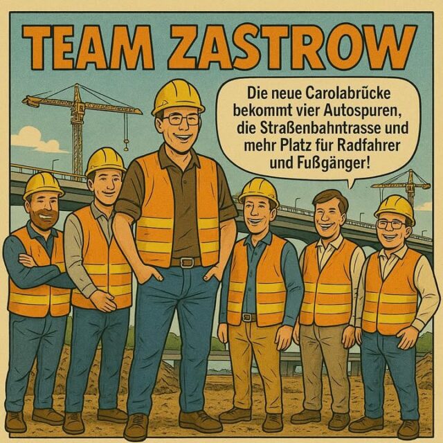 Geschafft!💪 #carolabrücke
Fraktion Team Zastrow